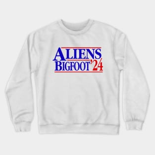 Aliens Bigfoot '24 Crewneck Sweatshirt